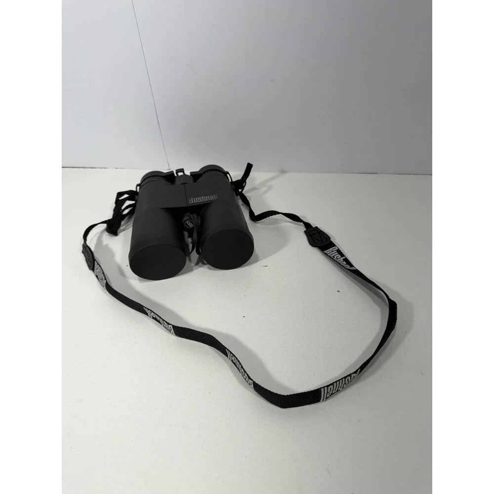 Bushnell 21-1242 Waterproof‎ Binoculars 225FT FOV @ 1000YDS Black with Strap